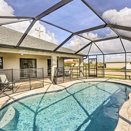 Central Cape Coral House With Private Screened Pool! Exteriör bild