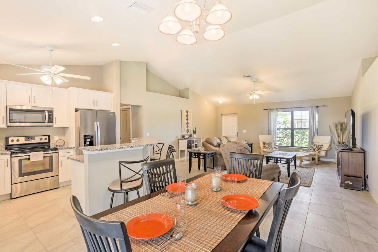 Central Cape Coral House With Private Screened Pool! Exteriör bild