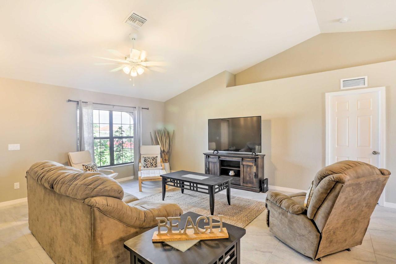 Central Cape Coral House With Private Screened Pool! Exteriör bild