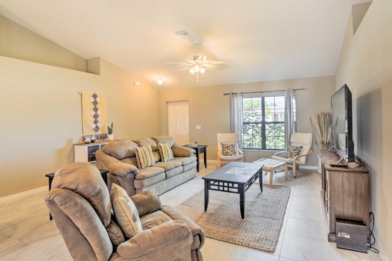 Central Cape Coral House With Private Screened Pool! Exteriör bild