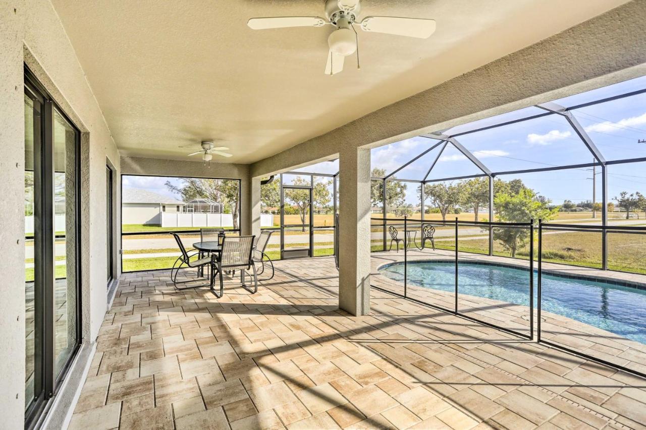 Central Cape Coral House With Private Screened Pool! Exteriör bild