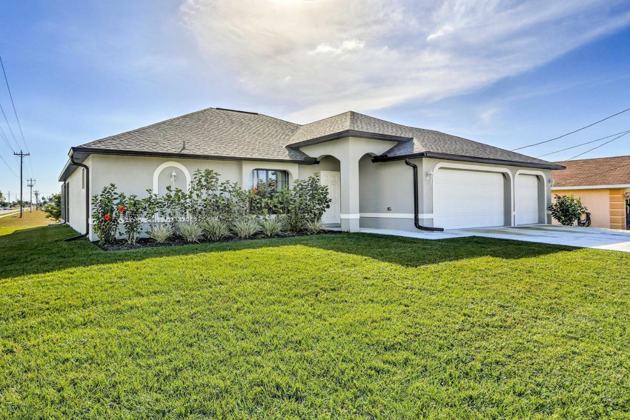 Central Cape Coral House With Private Screened Pool! Exteriör bild